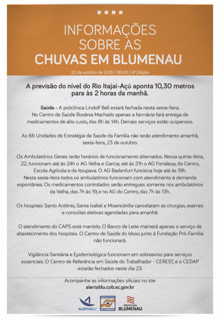 Chuva dicas saúde prefeitura