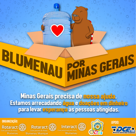 Blumenau por Minas Gerais