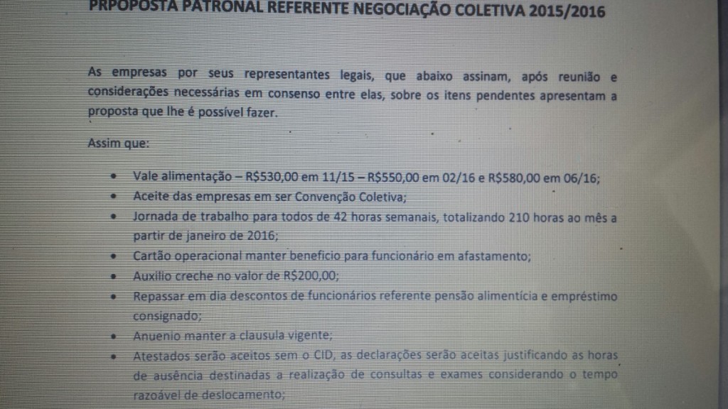 Documento sindetranscol