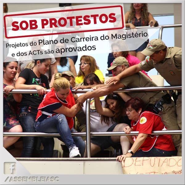 alesc confusão