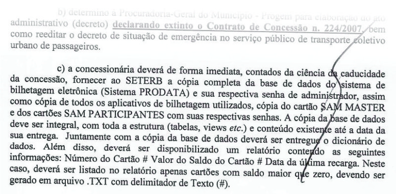 decisao administrativa fim siga dados ti