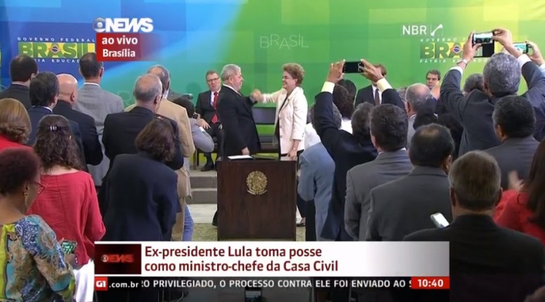 lula e dilma na posse