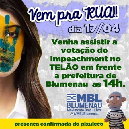 mbl cartaz impeachment