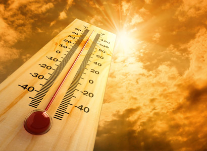 sol escaldante