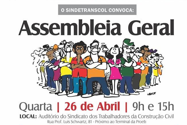 sindetranscol paralisacao