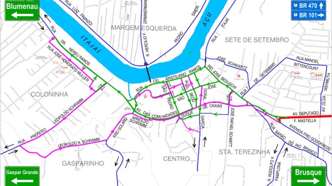 Plano transito Gaspar