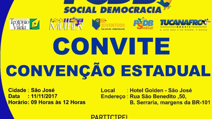 convite psdb
