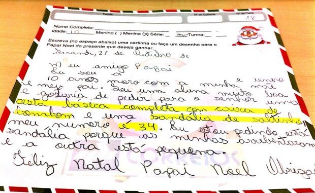 papai noel correios