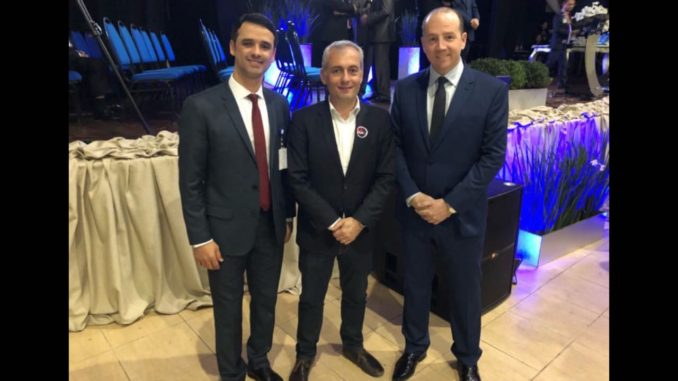 Andrey, Kleinubing e Marcos da Rosa