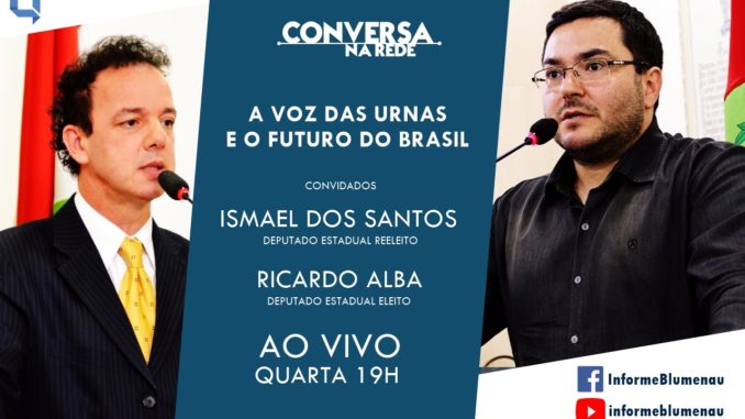 Conversa na Rede arte Alba e Ismael