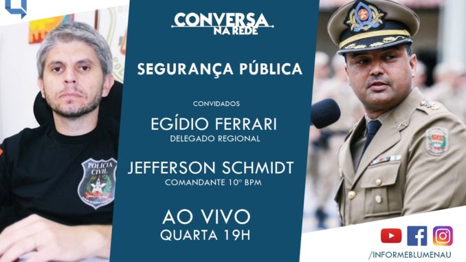 Conversa na rede arte segurança