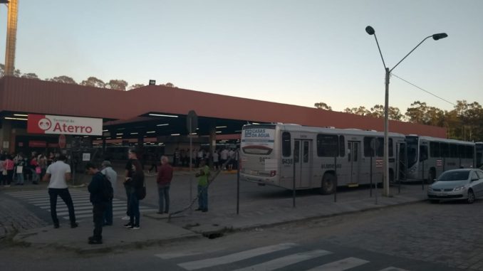 onibus paralisa