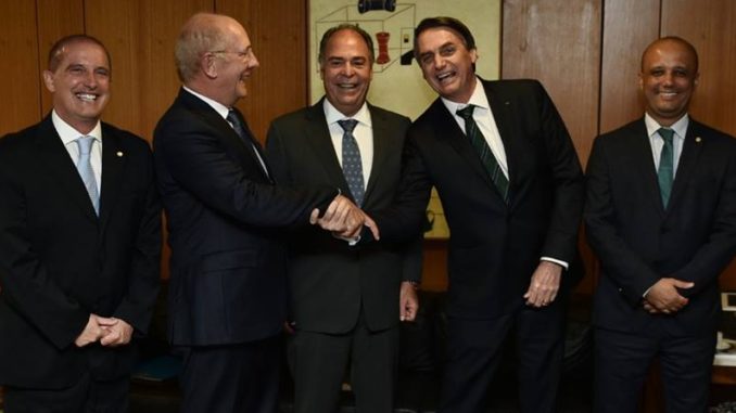 paulo bauer e jair bolsonaro
