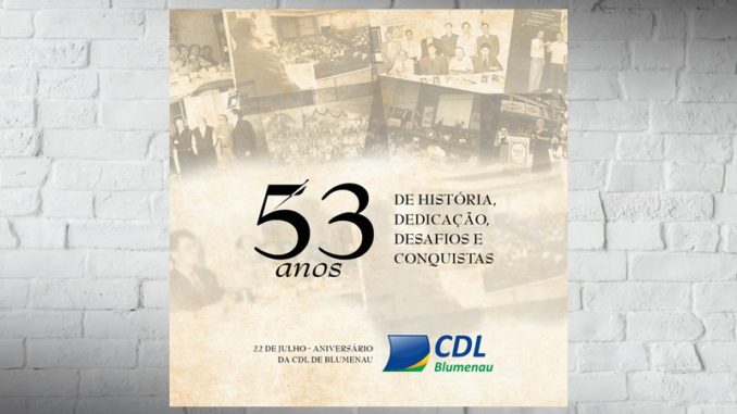 cdl blumenau aniversário