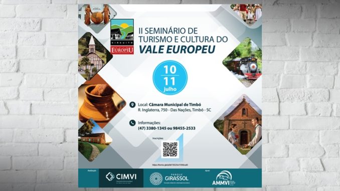 II SEMINÁRIO DE TURISMO E CULTURA DO VALE EUROPEU