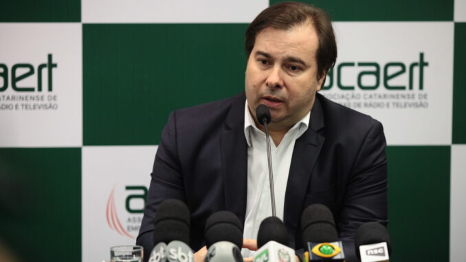 Rodrigo Maia em SC