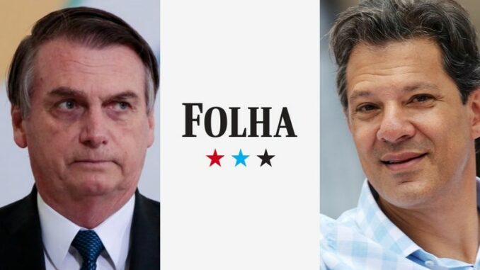 bolsonaro, folha, haddad