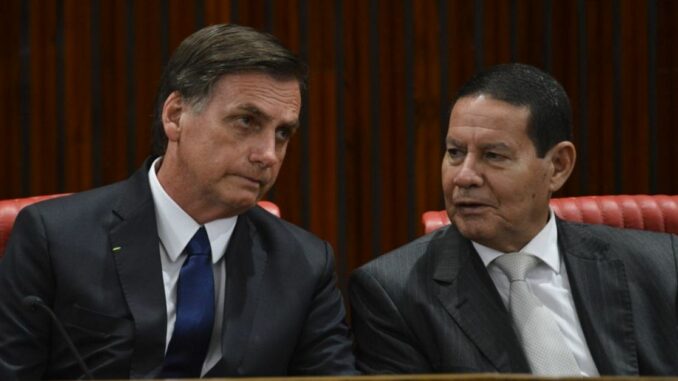 mourão e bolsonaro