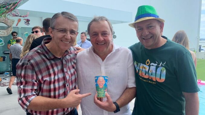 mario, hang e afonso trashibra