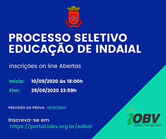 Indaial cartaz