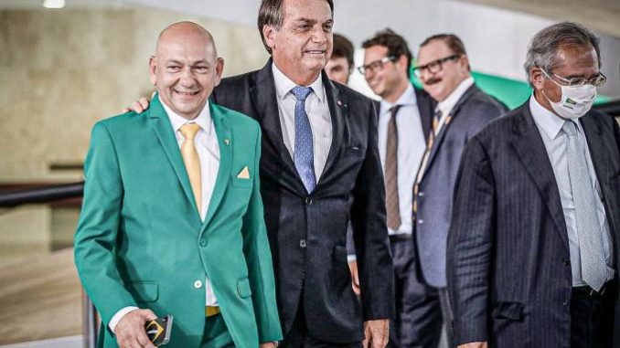 Luciano Hang e Bolsonaro