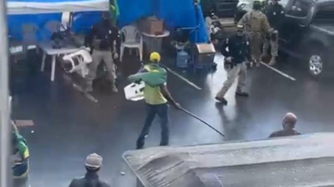 manifestante Rio do Sul
