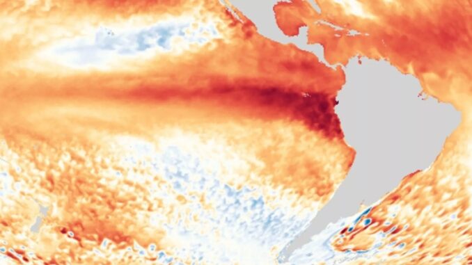 Fenómeno climático El Niño deverá continuar até Abril de 2024, Clima