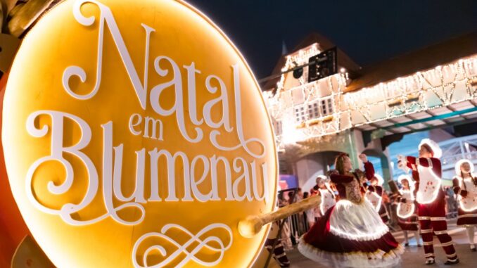natal em blumenau