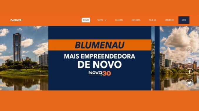 site-partido-novo