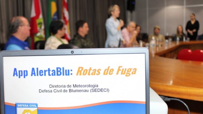 defesa-civil-blumenau-rotas-de-fugas-alertablu